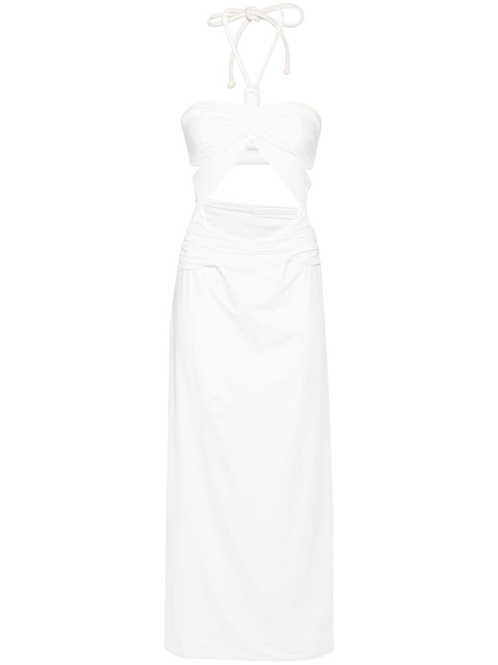 Maygel Coronel Migramah cut-out dress - White von Maygel Coronel