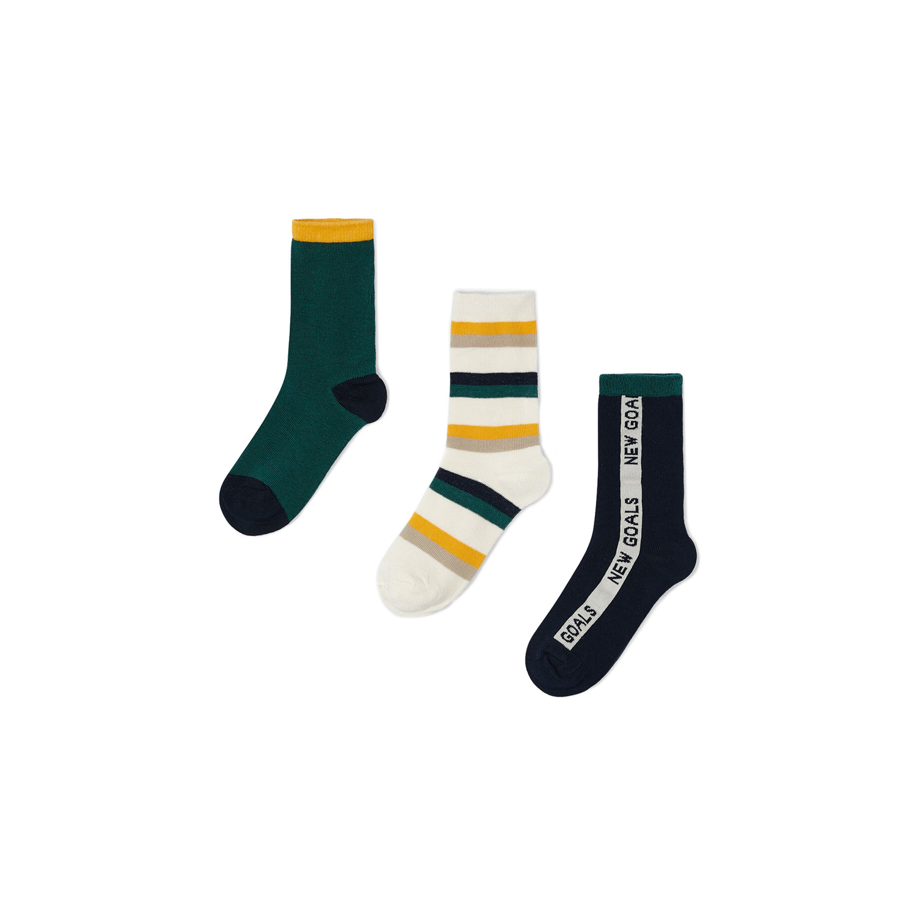 3er-Set hohe Kindersocken Mayoral 10803 Bunt 3er-Set hohe Kindersocken Mayoral 10803 Bunt von Mayoral