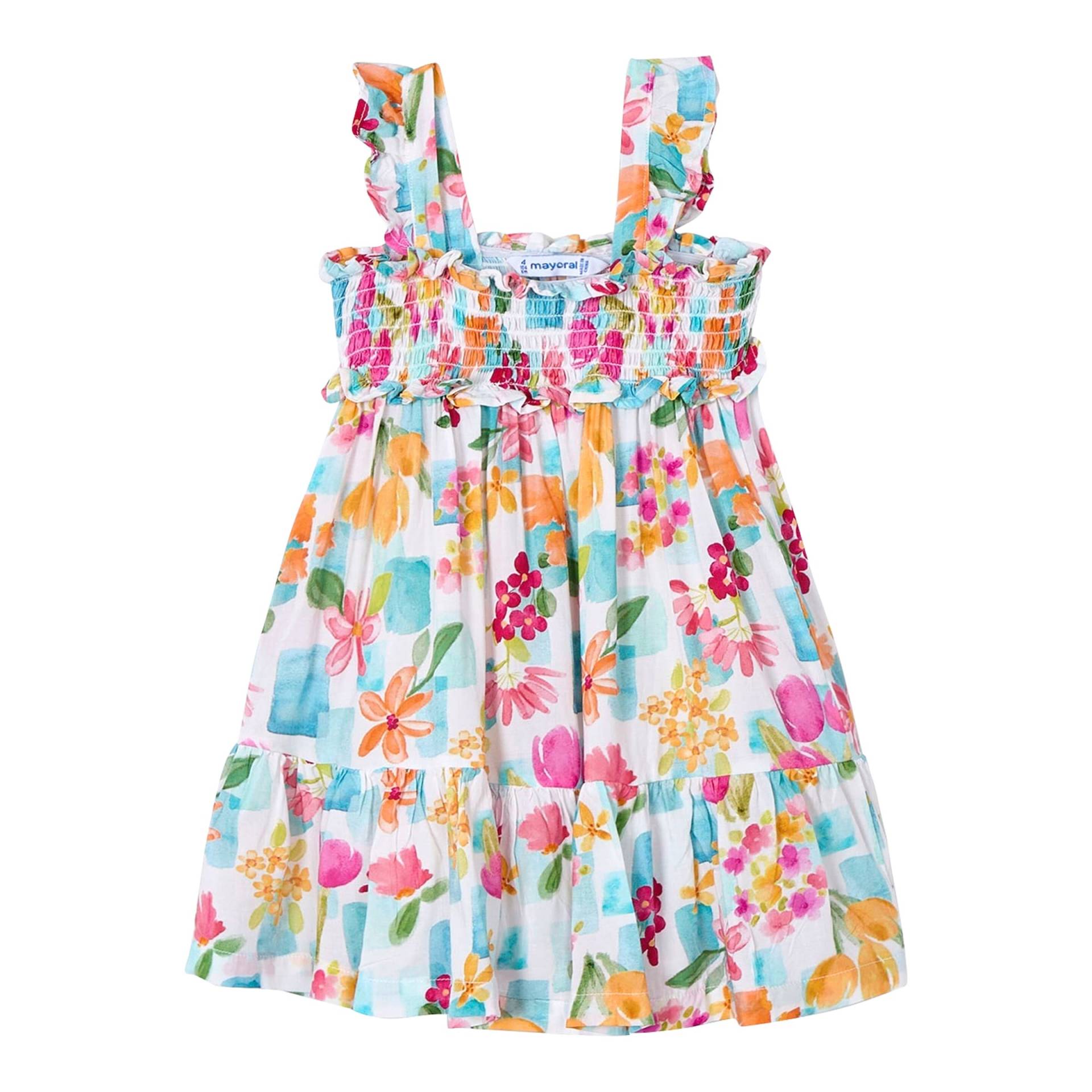 Kleid ohne Arm Blumen Kleid ohne Arm Blumen von Mayoral