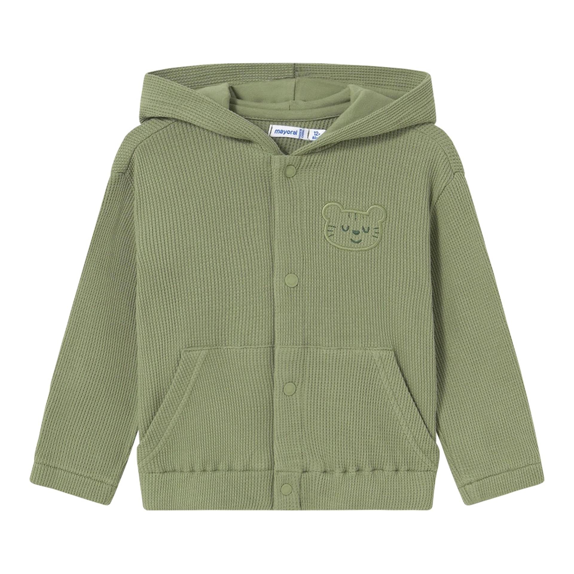 Sweatjacke mit Kapuze Waffelpiqué Sweatjacke mit Kapuze Waffelpiqué von Mayoral