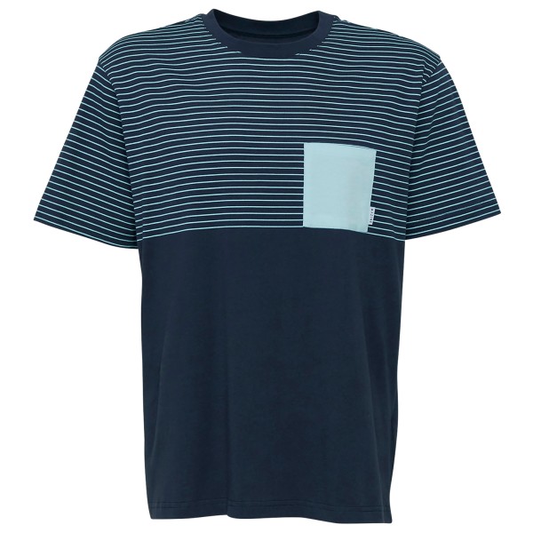 Mazine - Felton Striped T - T-Shirt Gr S blau von Mazine