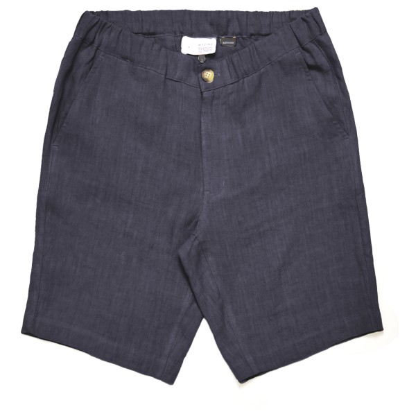 Mazine - Regular Linen Shorts - Shorts Gr M grau/blau von Mazine