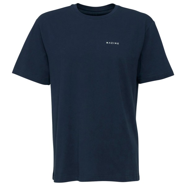 Mazine - Stundon Printed T - T-Shirt Gr XL blau von Mazine