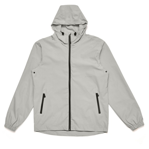 Mazine - Technical Rain Jacket Recycled Fabric - Regenjacke Gr L grau von Mazine