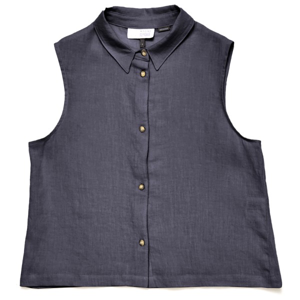 Mazine - Women's Sleeveless Linen Blouse - Bluse Gr XS blau Mazine - Women's Sleeveless Linen Blouse - Bluse Gr XS blau von Mazine