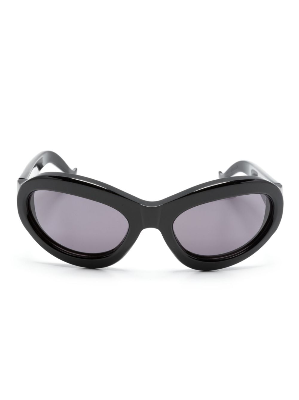 Medea Smack oval-frame sunglasses - Black von Medea