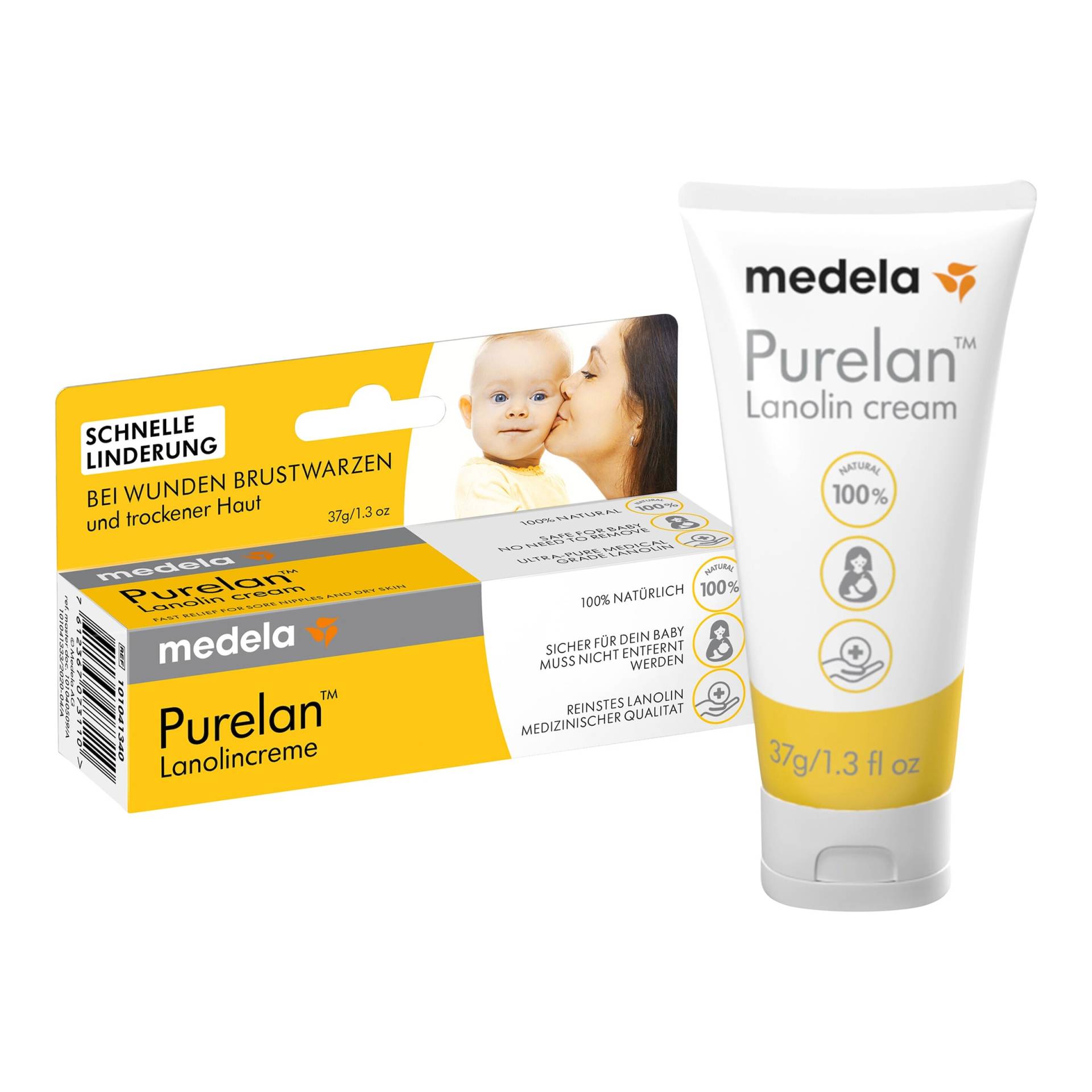 Brustwarzencreme Purelan 37g von Medela