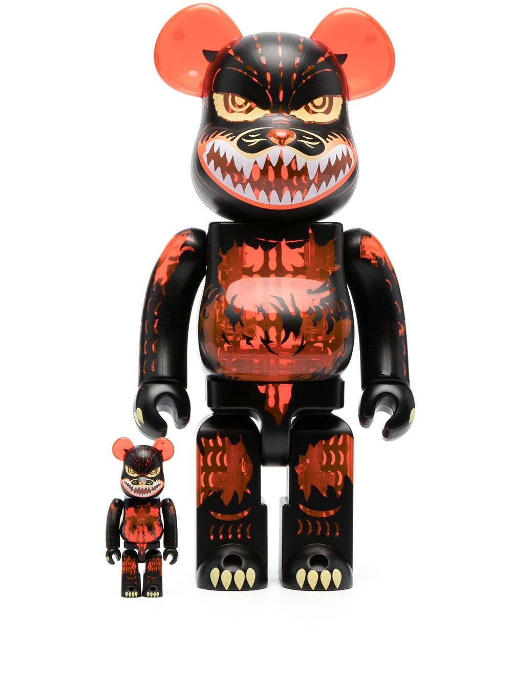 MEDICOM TOY x Godzilla VS Destroyer BE@RBRICK 100% + 400% figure set - Black von MEDICOM TOY