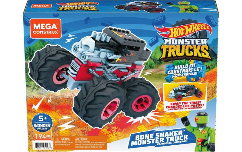 MEGA Spielzeug-Monstertruck »Mega Construx Hot Wheels Monster Trucks«, (194 tlg.) von Mega