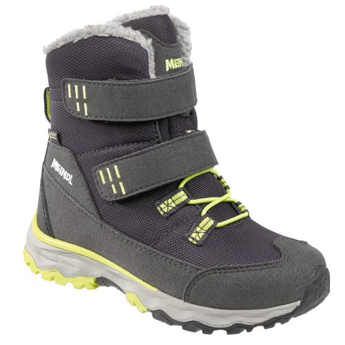 Meindl Altino Junior GTX Winterschuh Kinder - anthrazit/lemon (Grösse: 26) von Meindl