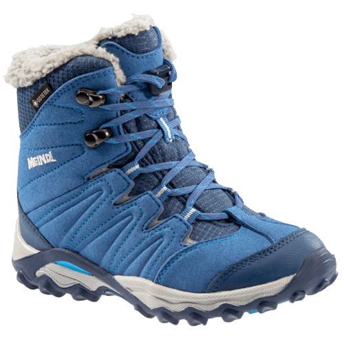 Meindl Calgary Junior GTX Winterschuh Kinder - jeans/silber (Grösse: 26) von Meindl