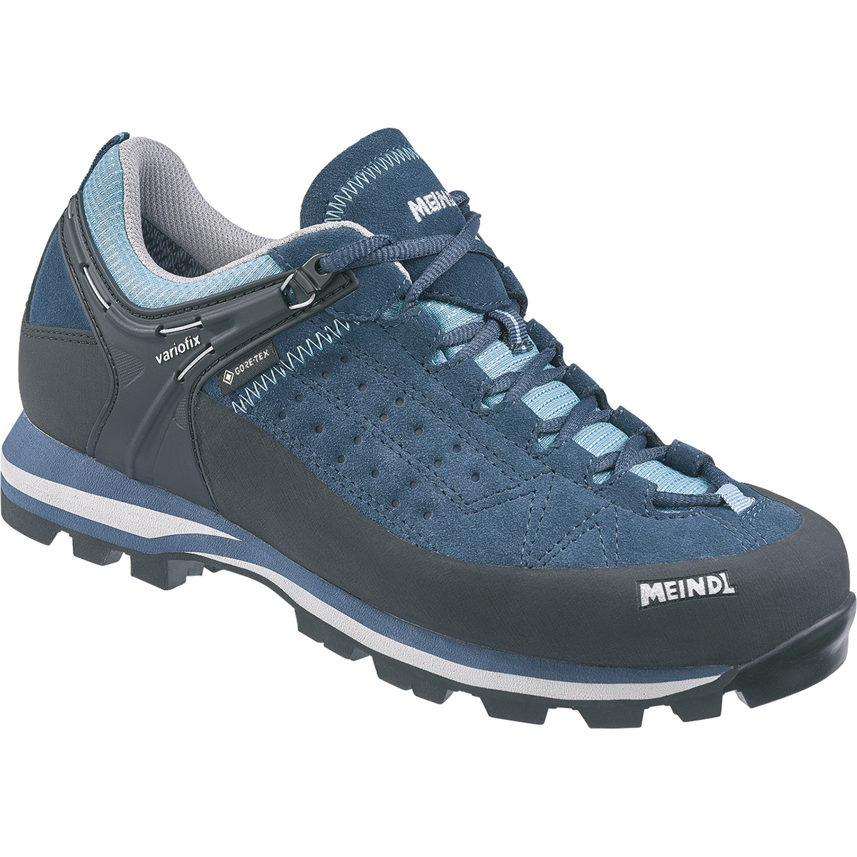 Meindl Damen Literock GTX Schuhe (Größe 37.5, Blau) von Meindl