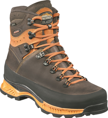 Meindl Trekkingschuh Island MFS rock Herren - orange/braun (Grösse: 9 (43)) von Meindl