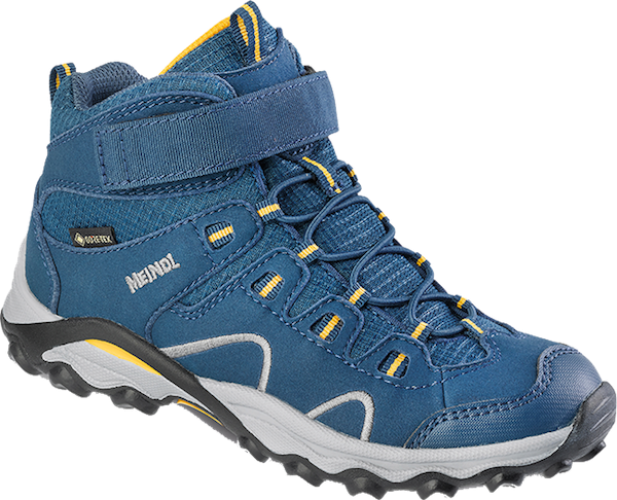 Meindl Wanderschuh Lucca Mid GTX Kinder - octane/mais (Grösse: 32) von Meindl