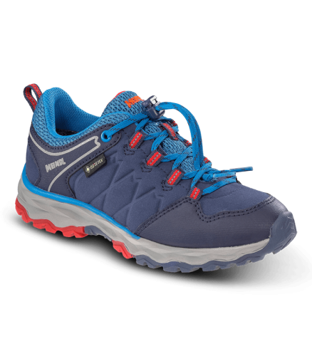 Meindl Ontario GTX Kinder - navy/rot (Grösse: 34) von Meindl