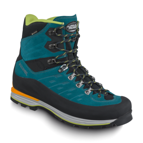 Meindl Piz Boval GTX Herren Bergschuh - petrol/lemon (Grösse: 11 (46)) von Meindl