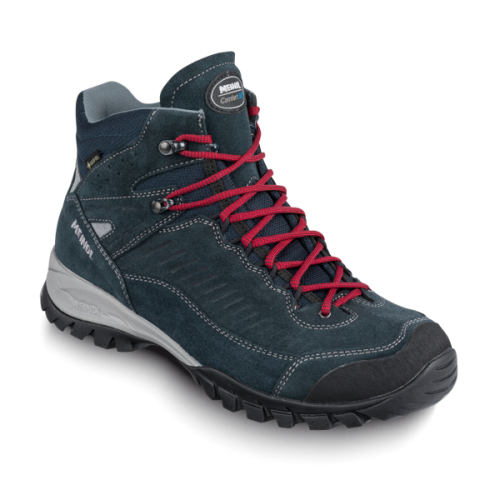 Meindl Wanderschuh Salo Mid GTX Herren - marine/rot (Grösse: 10.5 (45)) von Meindl