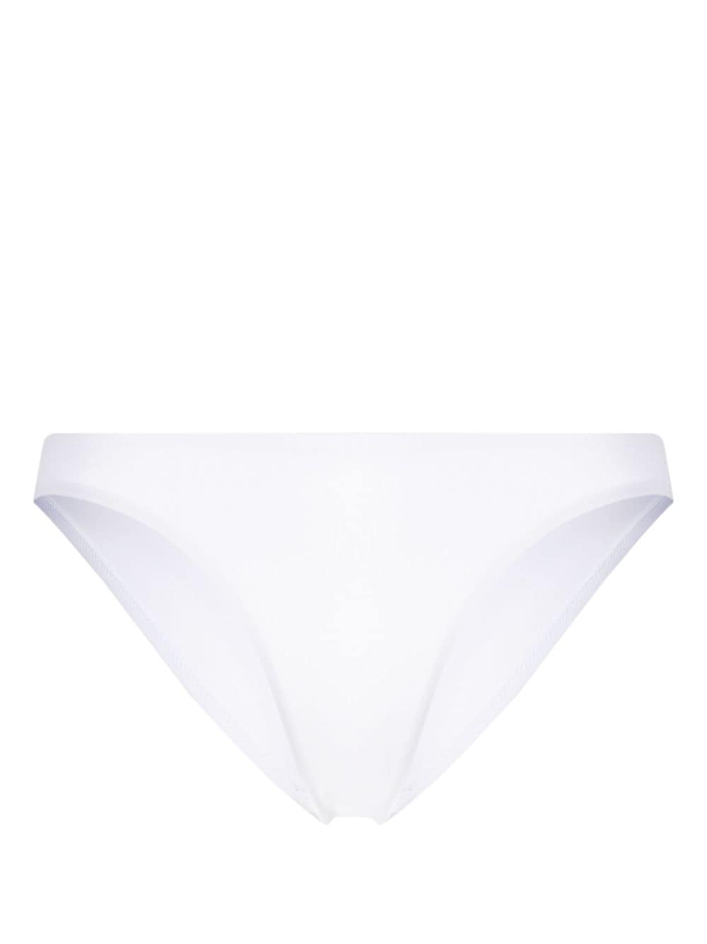 Melissa Odabash Barcelon logo-tagbikini bottoms - White von Melissa Odabash