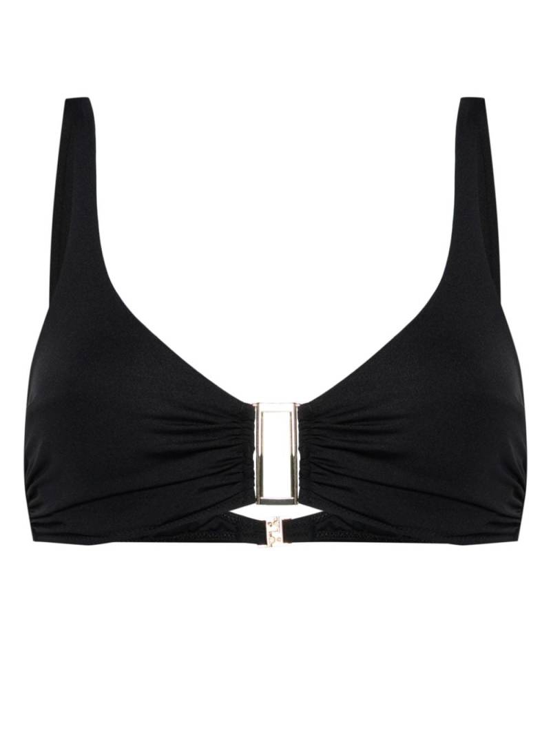 Melissa Odabash Bel Air hardware-detailed bikini top - Black von Melissa Odabash