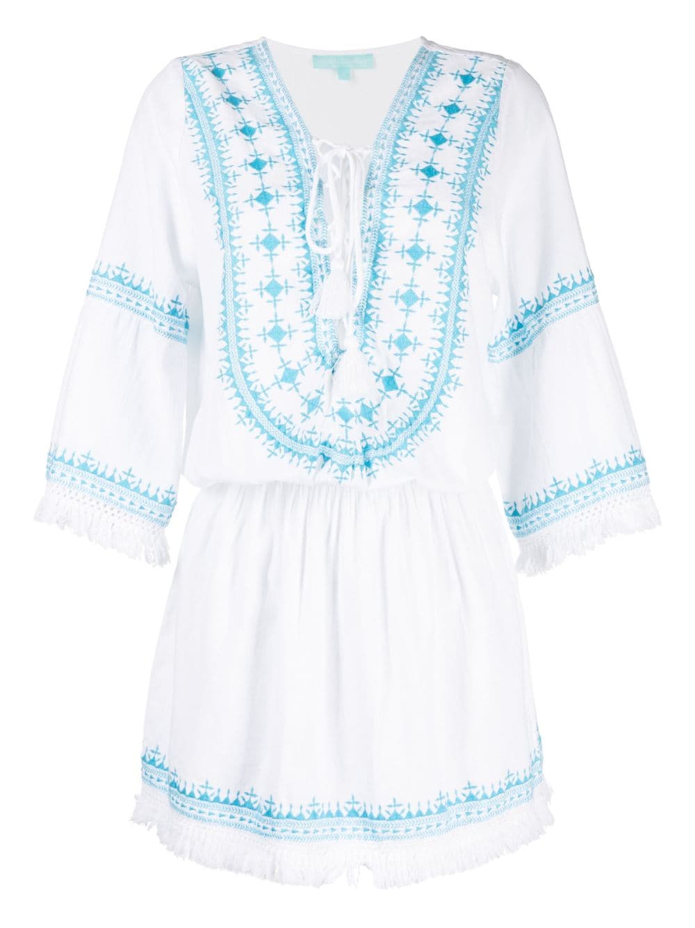 Melissa Odabash Martina beach cover-up - White von Melissa Odabash