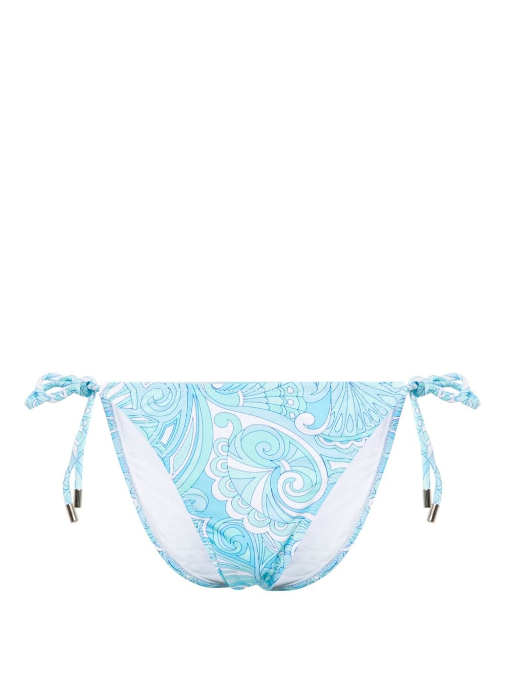 Melissa Odabash Miami paisley-print bikini bottom - Blue von Melissa Odabash
