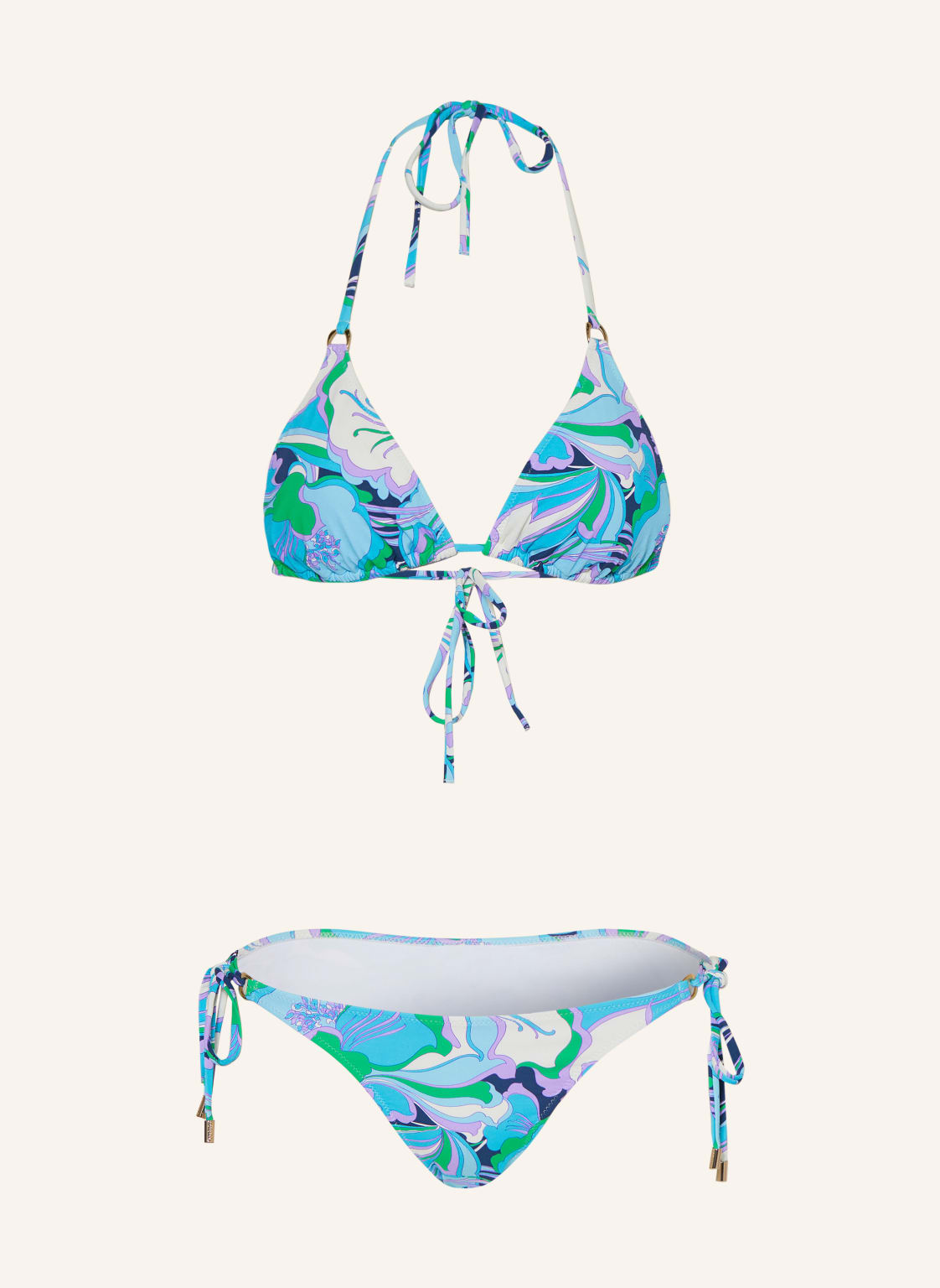 Melissa Odabash Triangel-Bikini Key West blau von Melissa Odabash