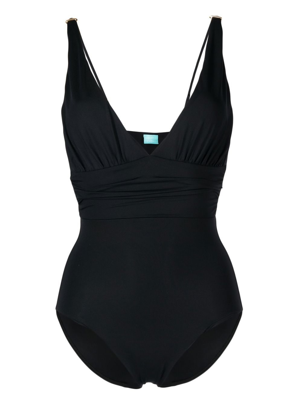 Melissa Odabash V-neck swimsuit - Black von Melissa Odabash