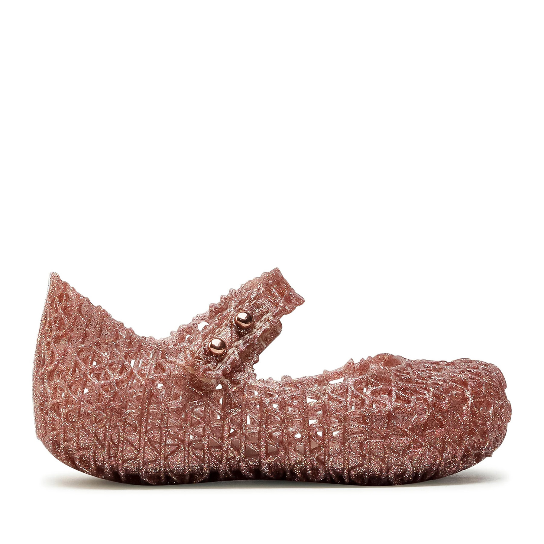 Halbschuhe Melissa Mini Melissa Campana Papel Bb 32995 Rose Glitter 52990 von Melissa