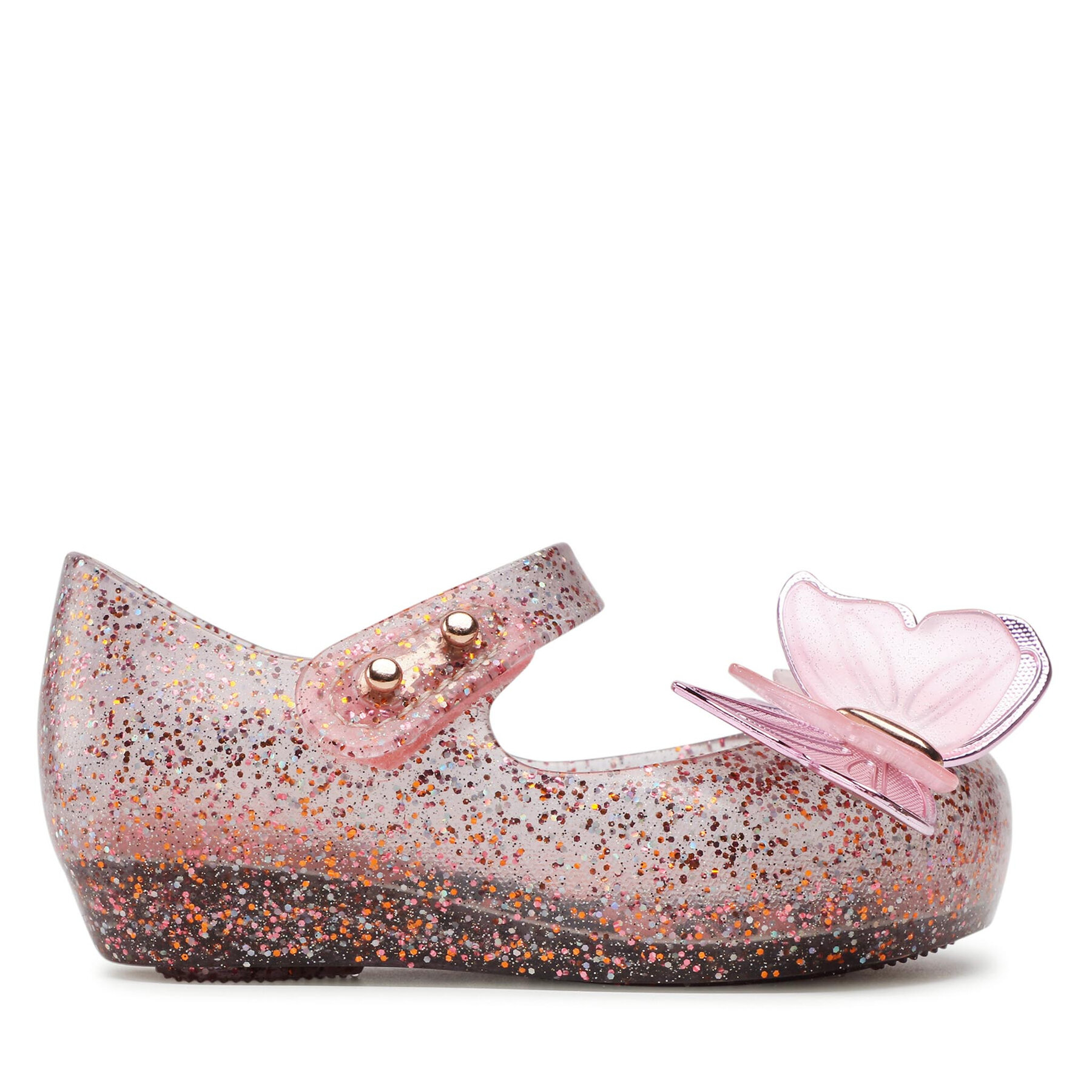 Halbschuhe Melissa Mini Melissa Ultragirl Fly III 32849 Clear Glitter Misto/ Pink 53852 von Melissa