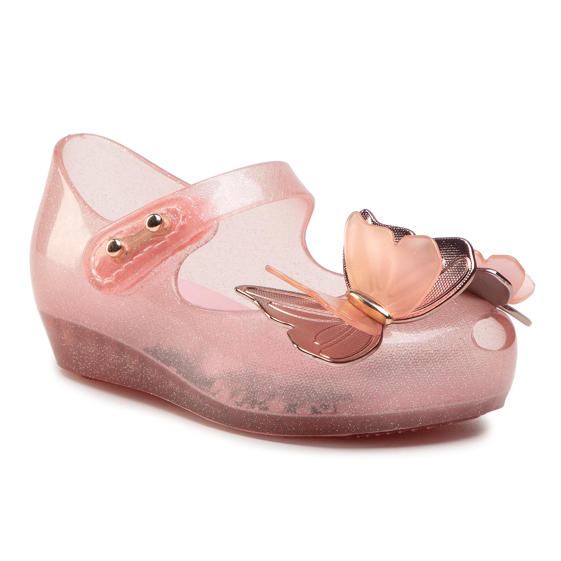 Halbschuhe Melissa Mini Melissa Ultragirl Fly III 32849 Glitter Pink/Pink 52854 von Melissa