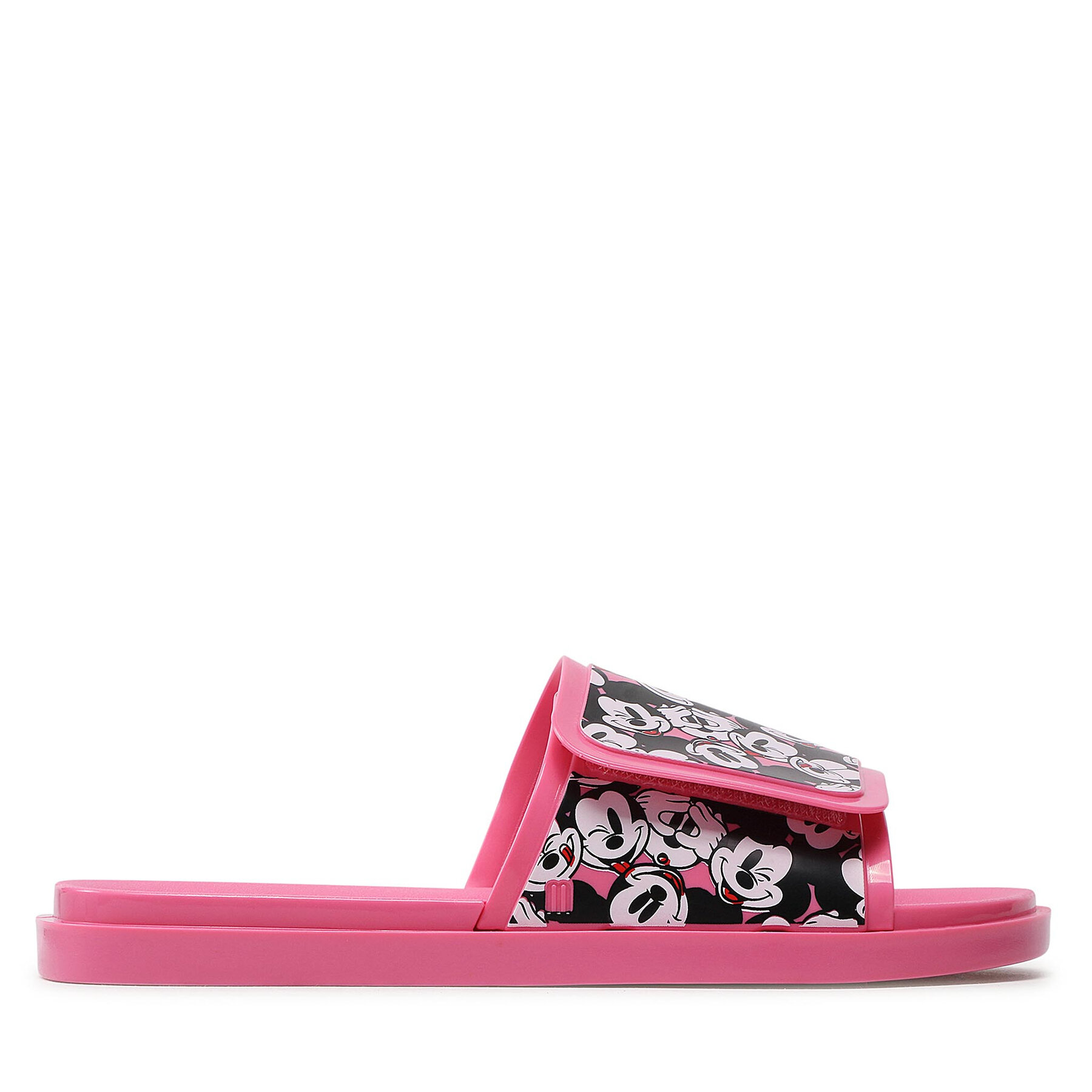 Pantoletten Melissa Groovy + Mickey Mouse 33632 Pink AC404 von Melissa