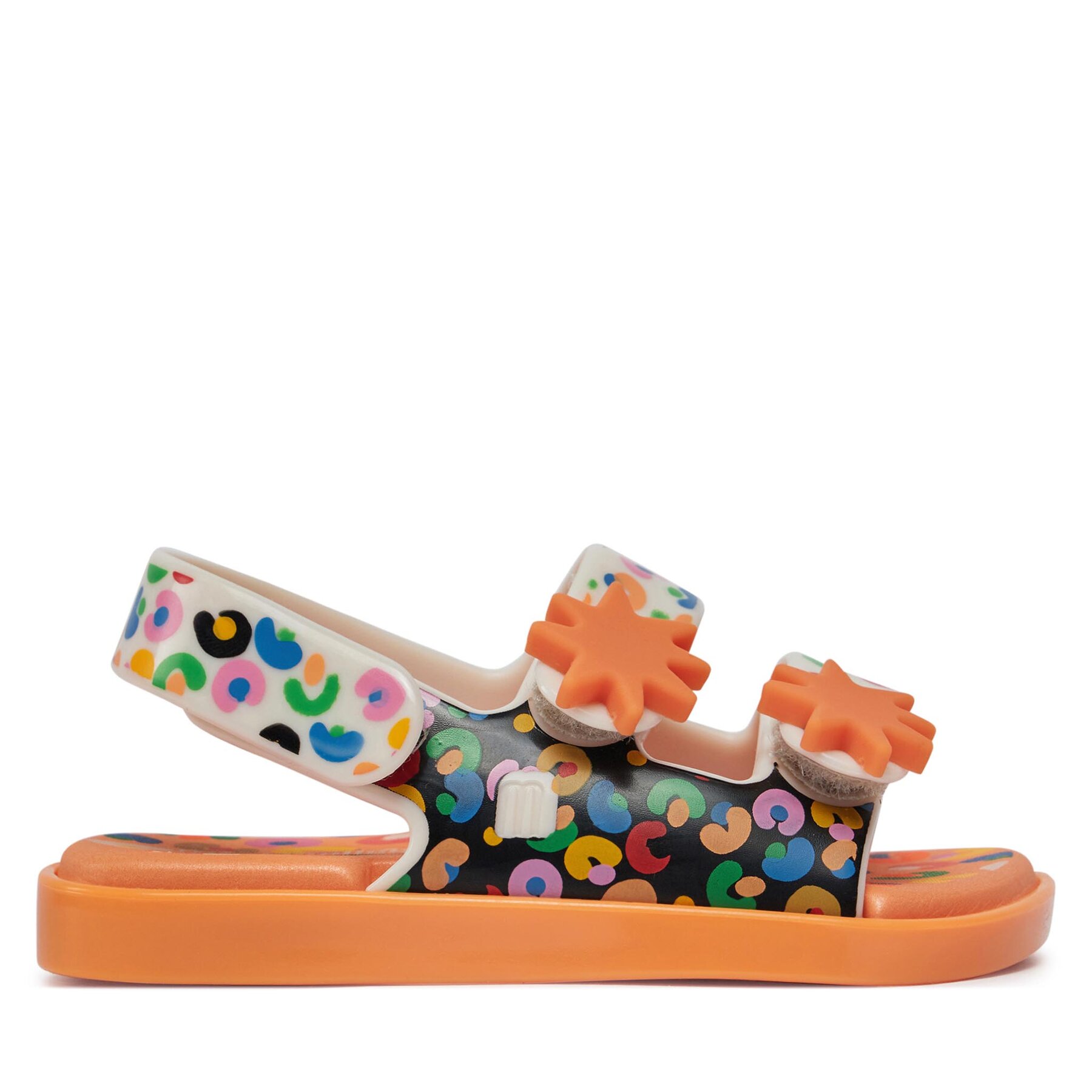 Sandalen Melissa Mini Melissa Estrelar + Fabula Bb 35721 Orange/Multicolour AT518 von Melissa