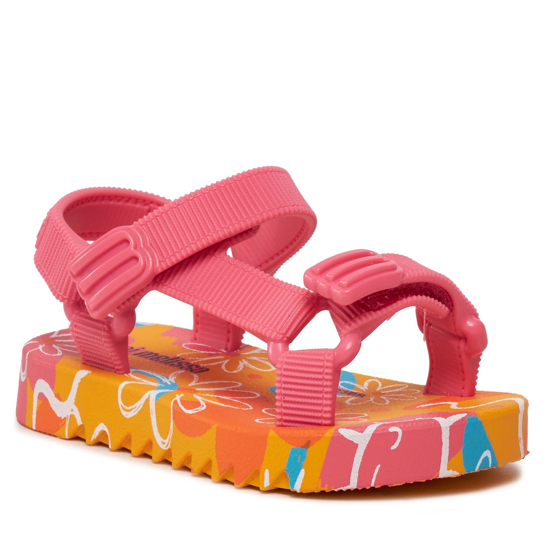 Sandalen Melissa Mini Melissa Playtime Bb 35690 Yellow/Pin AS644 von Melissa