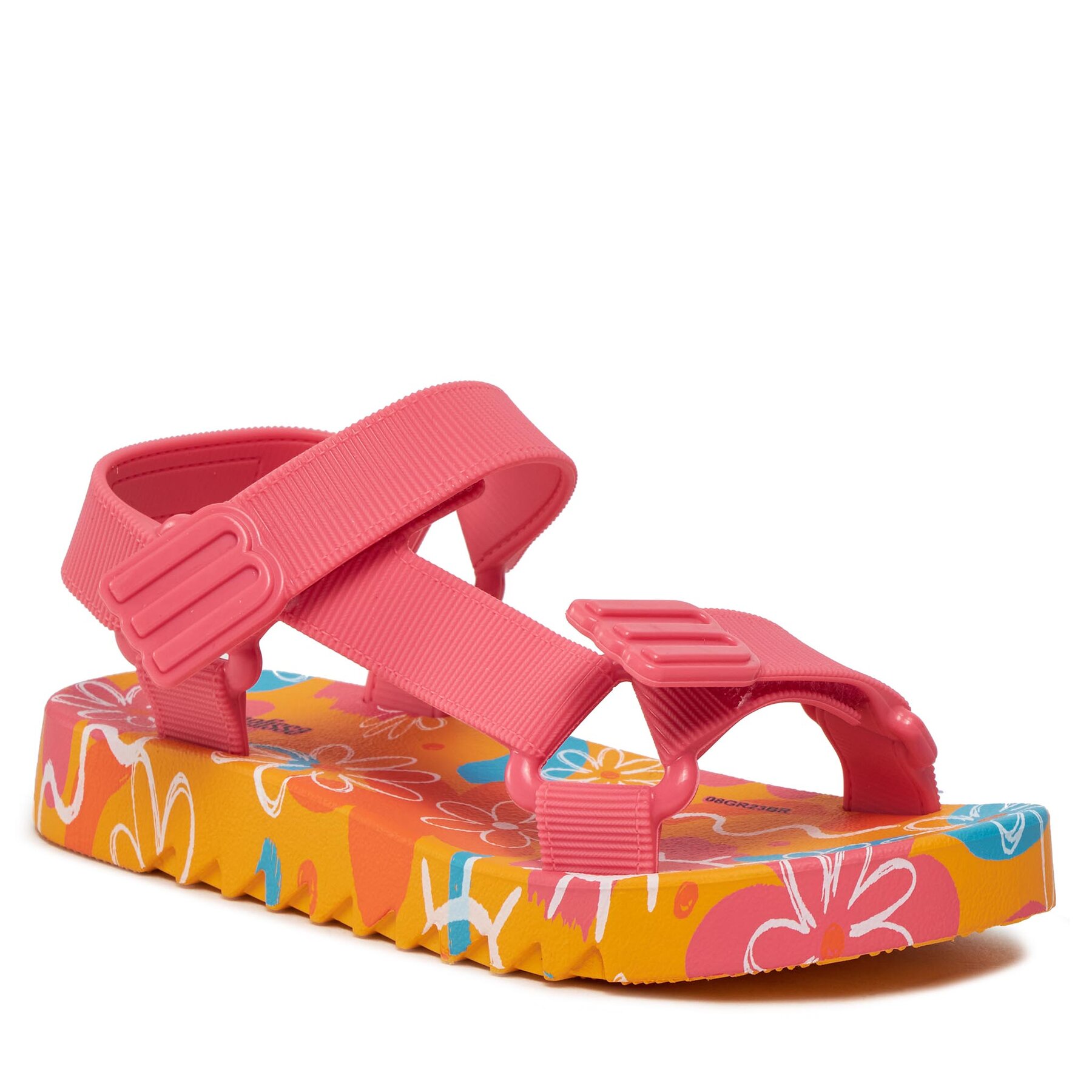 Sandalen Melissa Mini Melissa Playtime Inf 35691 Yellow/Pin AS633 von Melissa