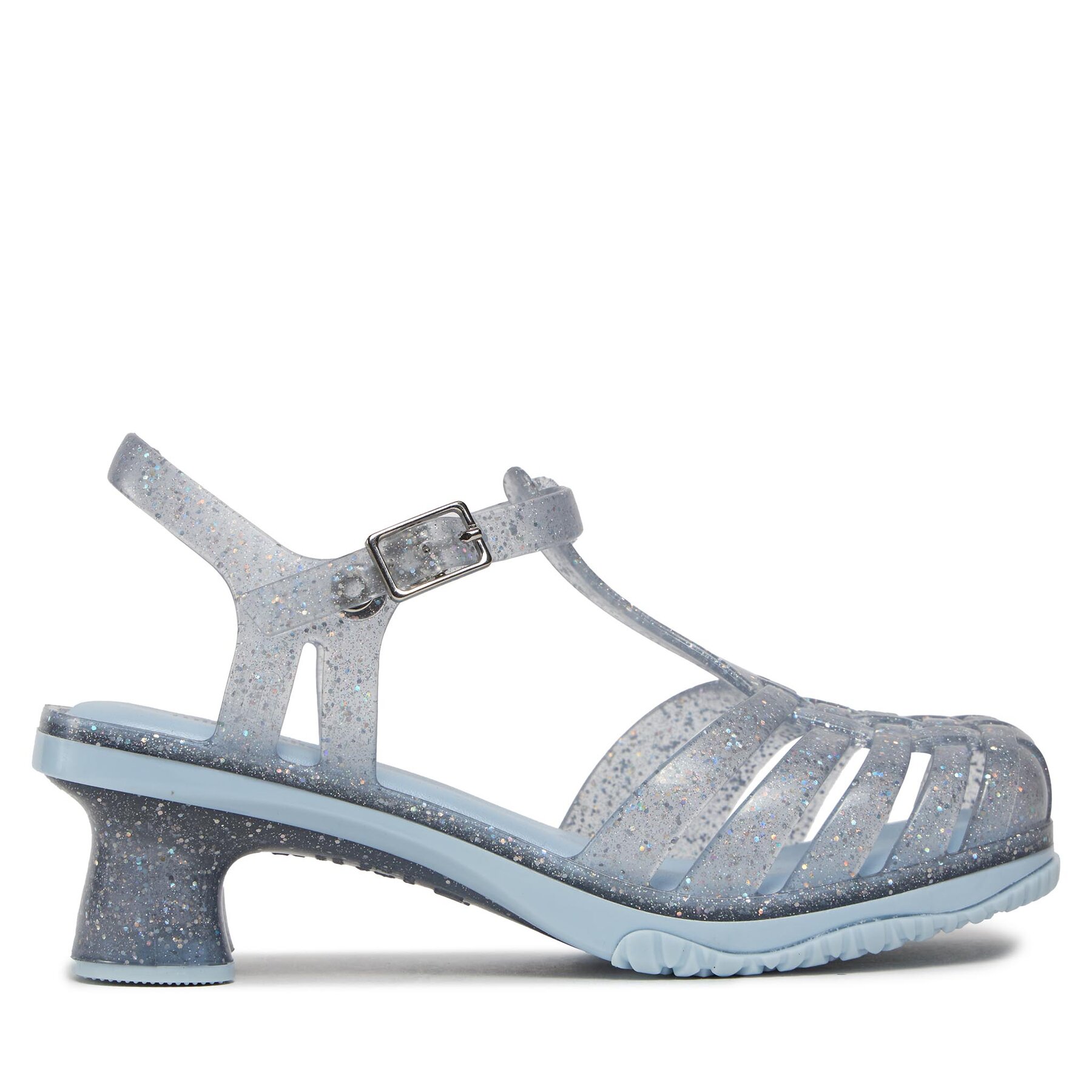 Sandalen Melissa Mini Melissa Vixen Inf 35783 Blue Transparent/Gli AU919 von Melissa