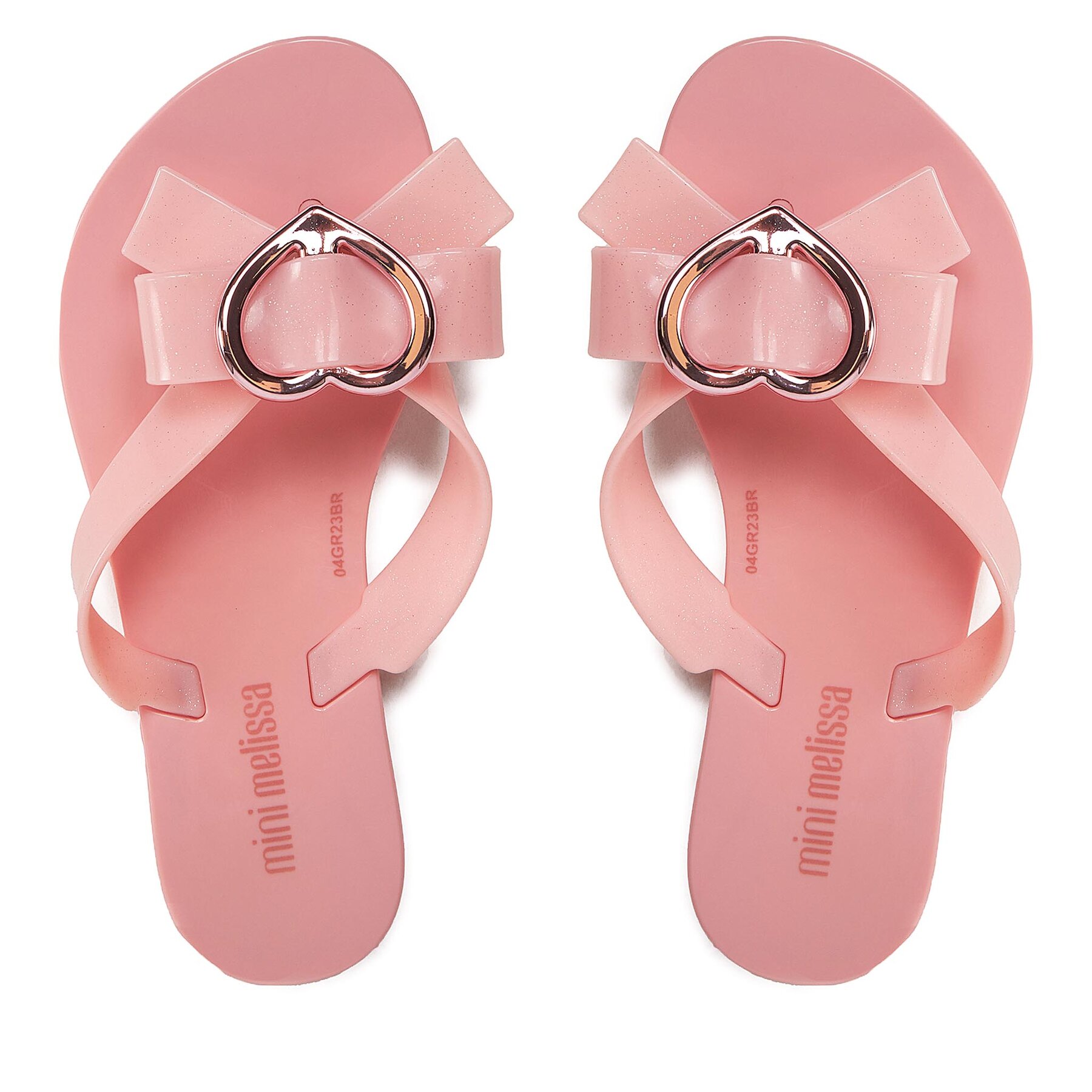 Zehentrenner Melissa Mini Melissa Harmonic Hot Inf 33945 Pink AO912 von Melissa