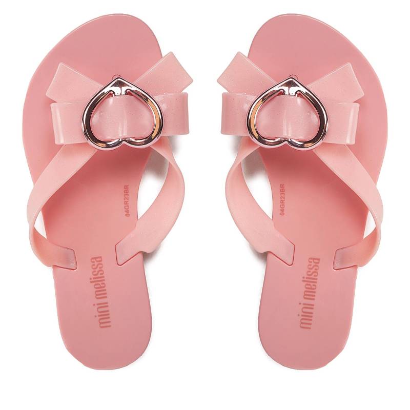 Zehentrenner Melissa Mini Melissa Harmonic Hot Inf 33945 Rosa von Melissa