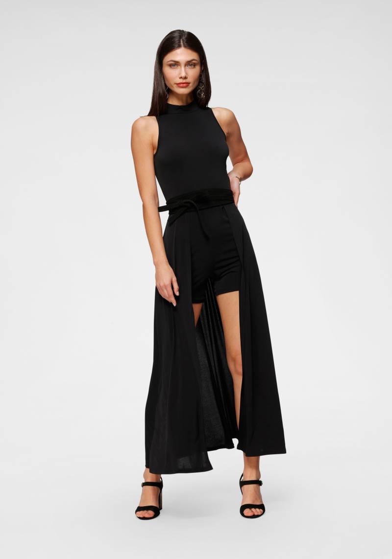 Melrose Jumpsuit, mit angesetztem Rock im 2in1 Look von Melrose