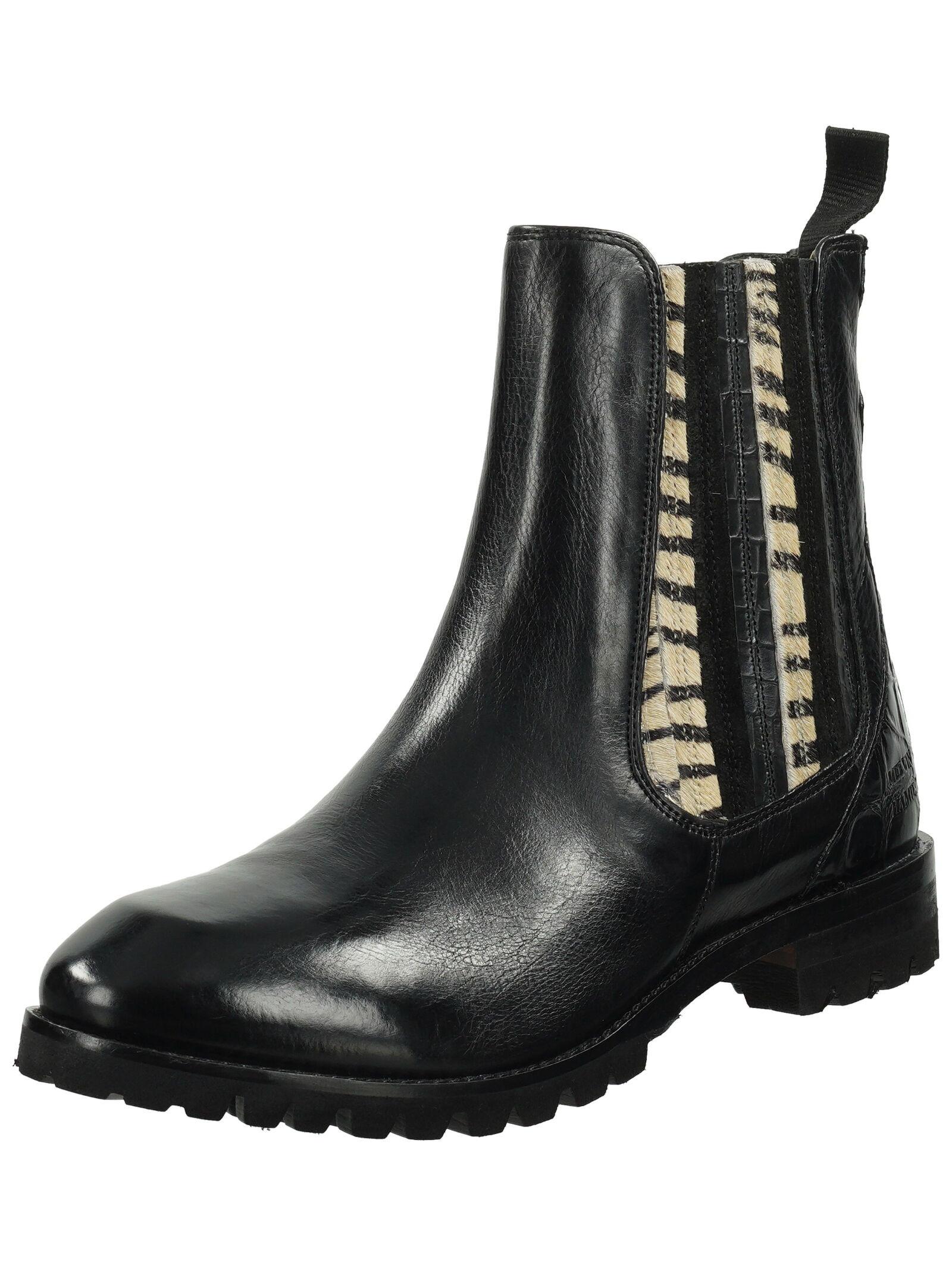 Stiefelette Damen Schwarz 37 von Melvin & Hamilton