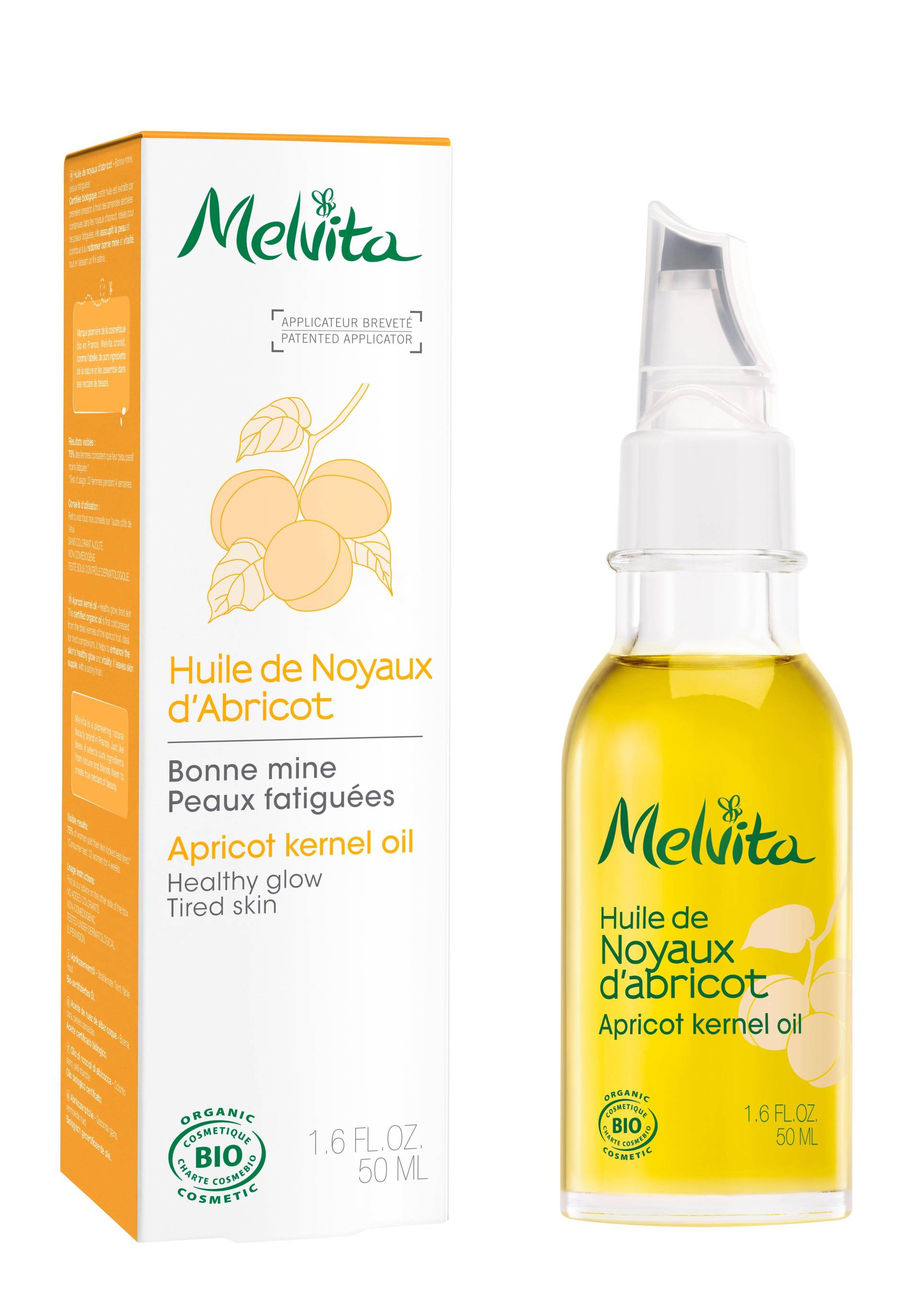 Bio-aprikosenkernöl – Gesicht Und Körper Pflegeöle Damen Multicolor 50ml von Melvita