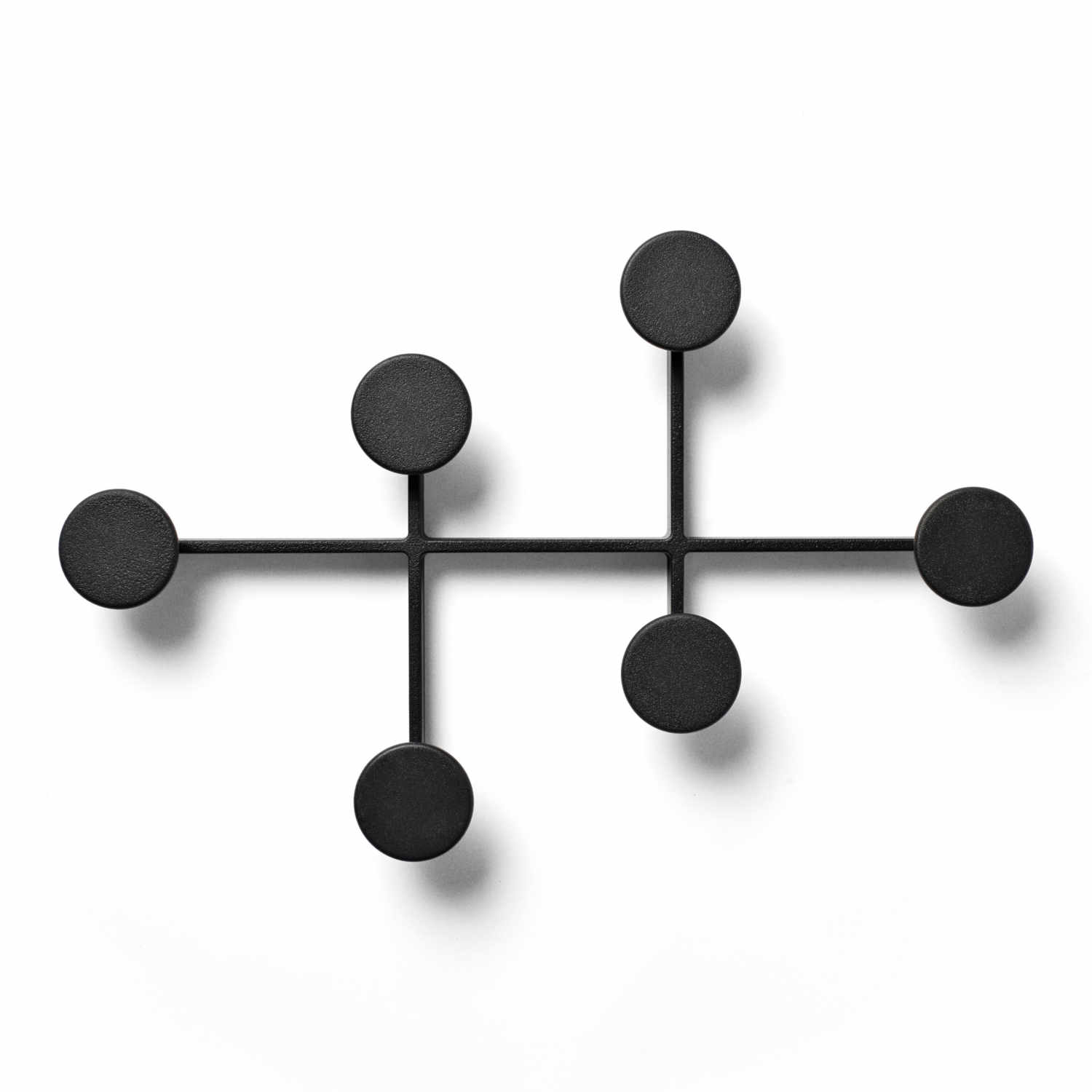 Afteroom Coat Hanger Wandgarderobe, Farbe schwarz Afteroom Coat Hanger Wandgarderobe, Farbe schwarz von Audo Copenhagen