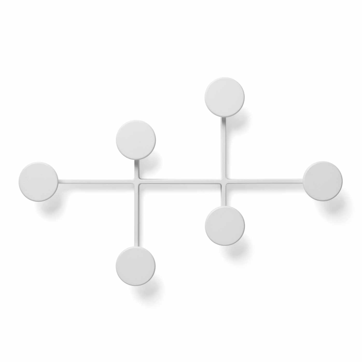 Afteroom Coat Hanger Wandgarderobe, Farbe weiss Afteroom Coat Hanger Wandgarderobe, Farbe weiss von Audo Copenhagen