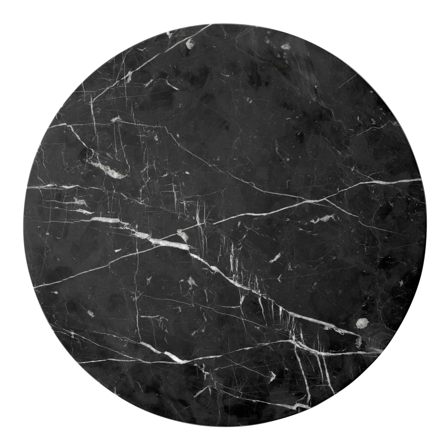 Androgyne Table Top for Side Table Tischplatte, Farbe schwarz Androgyne Table Top for Side Table Tischplatte, Farbe schwarz von Audo Copenhagen