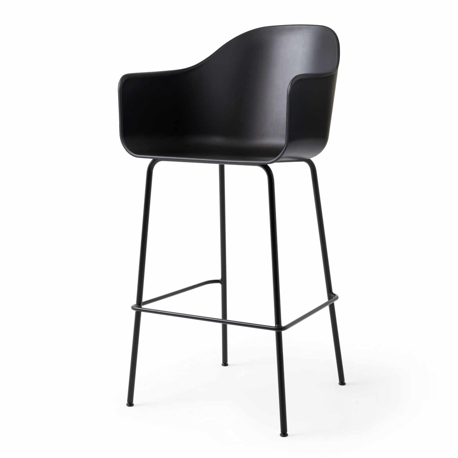 Harbour Counter Chair Barstuhl, Sitzschale schwarz Harbour Counter Chair Barstuhl, Sitzschale schwarz von Audo Copenhagen