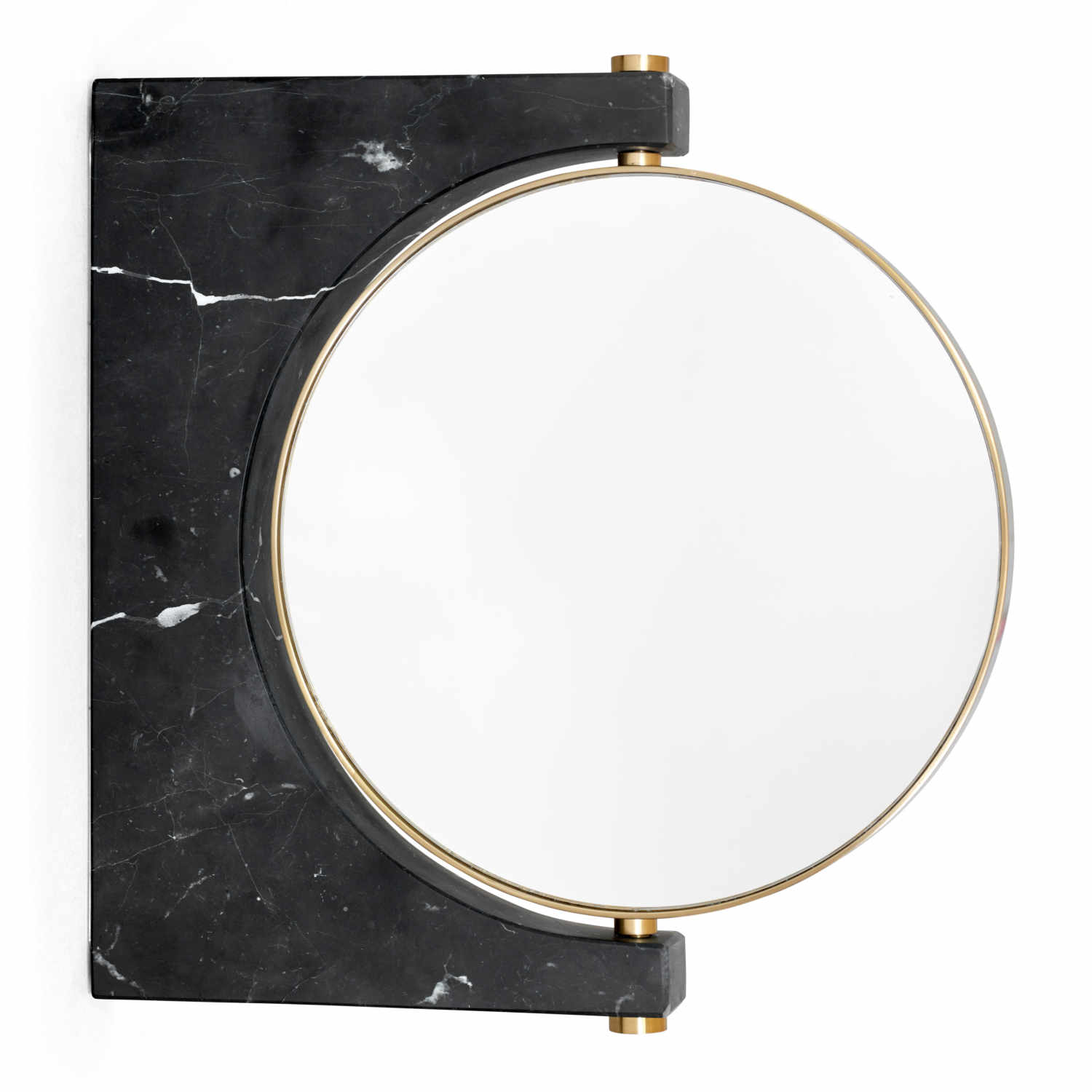 Pepe Marble Wandspiegel, Marmor marquina Pepe Marble Wandspiegel, Marmor marquina von Audo Copenhagen
