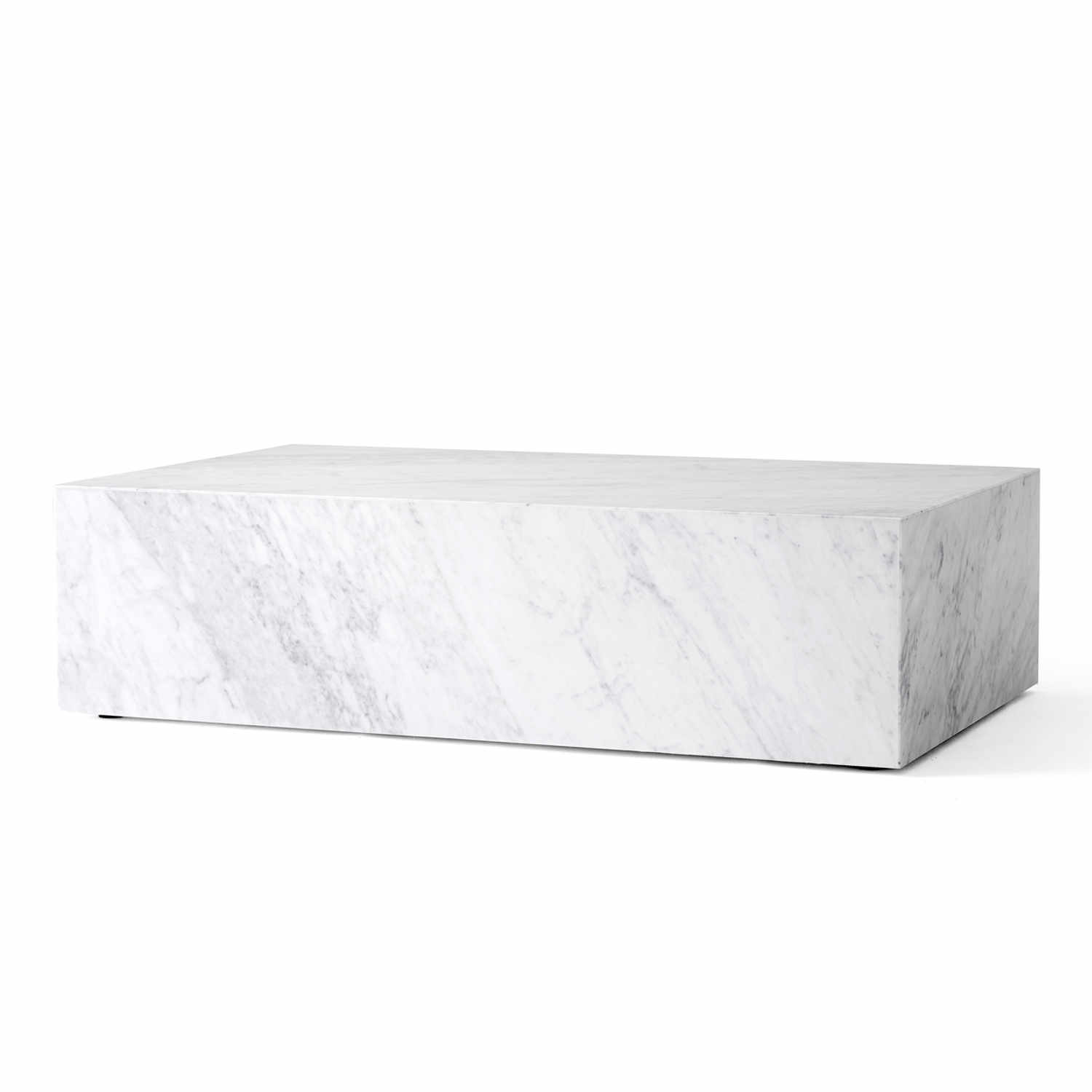Plinth Couchtisch, Grösse l.100 x b.60 x h.27 cm, Marmor carrara Plinth Couchtisch, Grösse l.100 x b.60 x h.27 cm, Marmor carrara von Audo Copenhagen