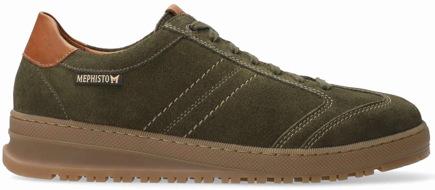 Jumper - Wildleder Sneaker Herren Grün 40 von Mephisto