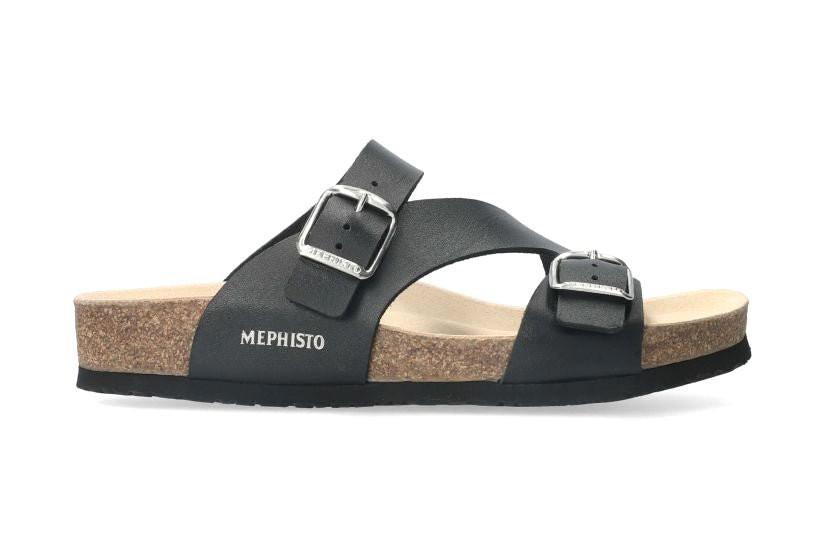 Melaine - Leder Sandale Damen Schwarz 35 von Mephisto