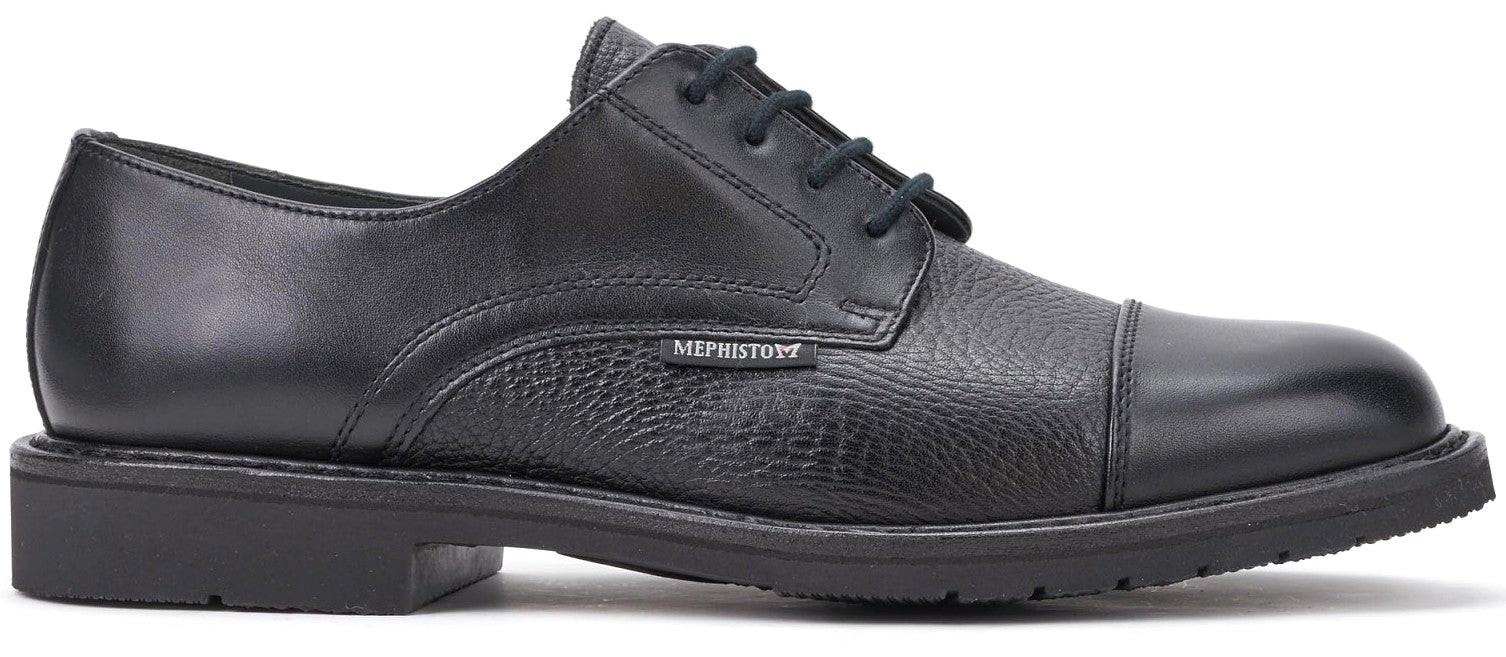 Melchior - Leder Schnürschuh Herren Schwarz 49.5 von Mephisto