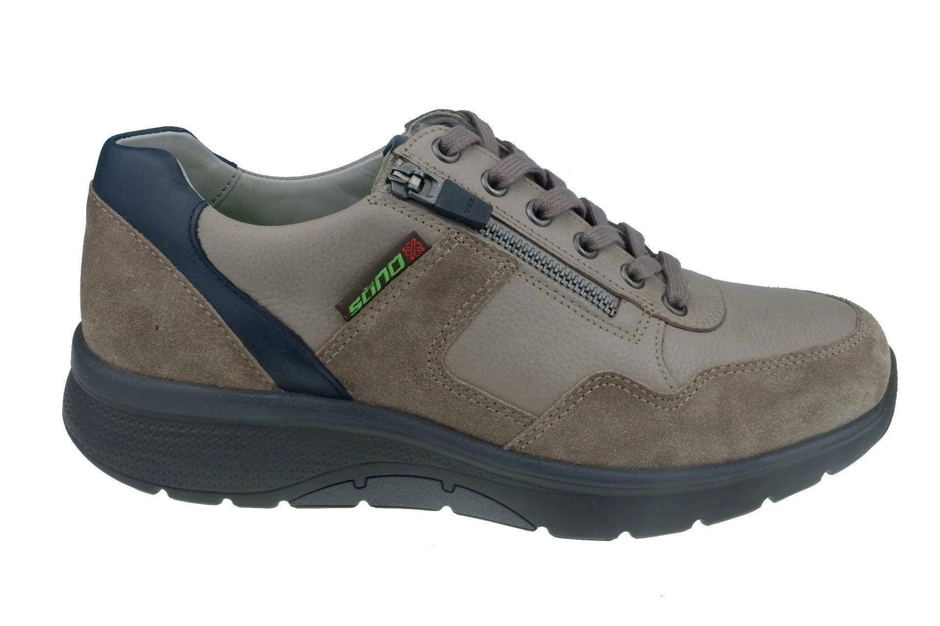 Amory - Leder Sneaker Herren Grau 38.5 von Mephisto